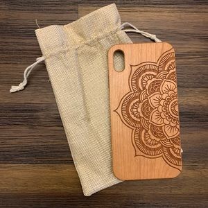 Wood phone case for iPhone XS max